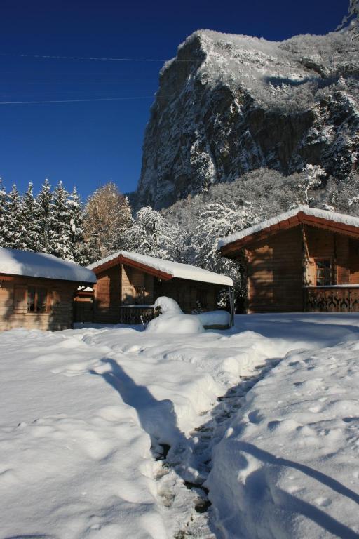 Le Relais Du Mont Blanc Hotel Magland Bagian luar foto