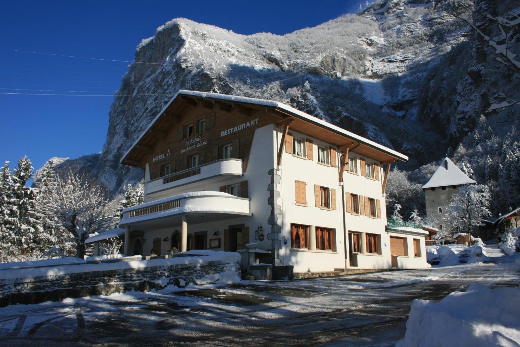 Le Relais Du Mont Blanc Hotel Magland Bagian luar foto