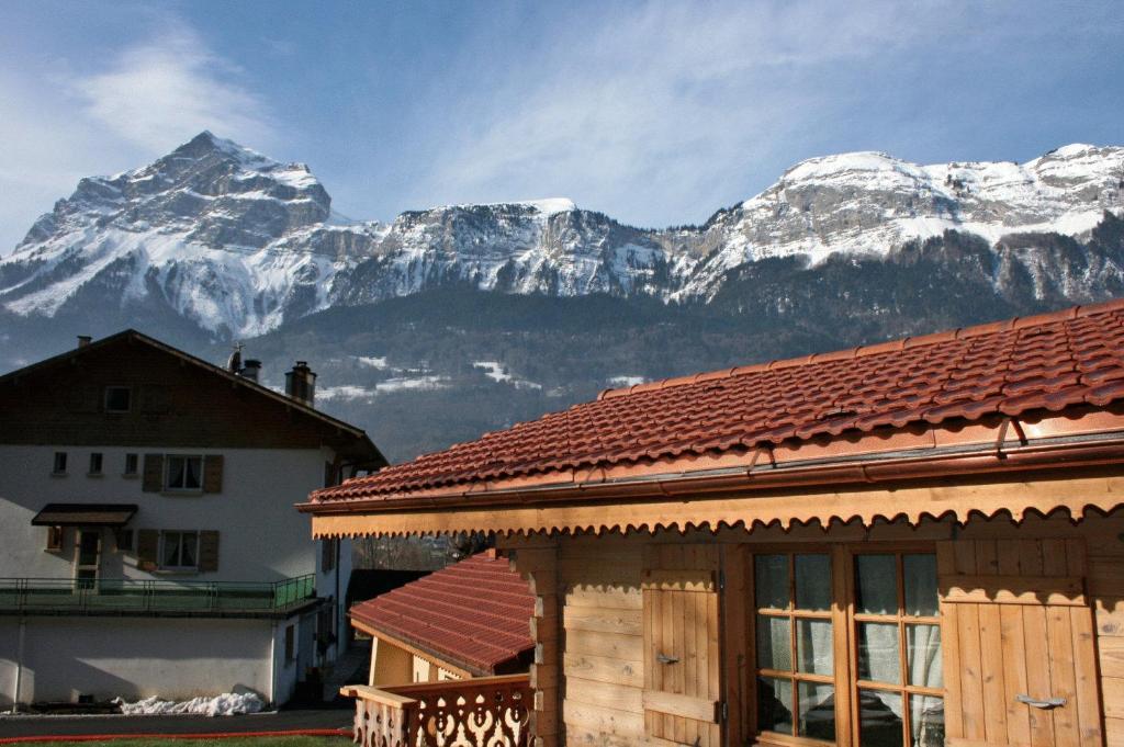 Le Relais Du Mont Blanc Hotel Magland Bagian luar foto