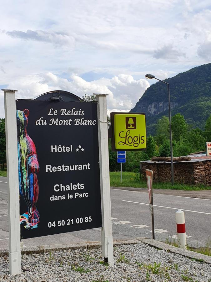 Le Relais Du Mont Blanc Hotel Magland Bagian luar foto