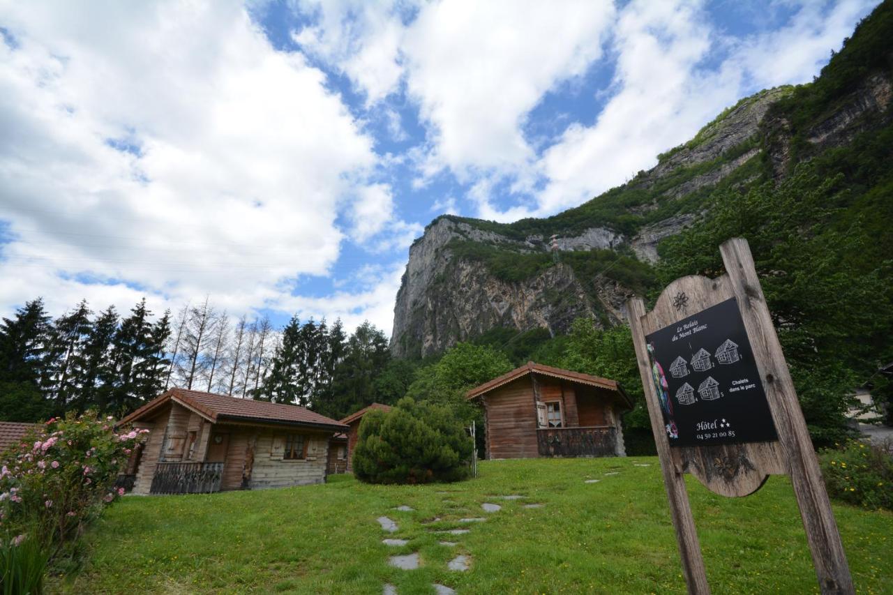 Le Relais Du Mont Blanc Hotel Magland Bagian luar foto